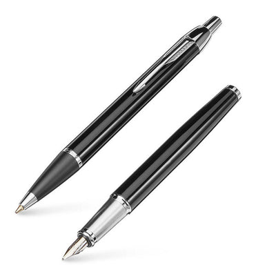Parker Black - Fountain Pen and Ballpoint Pen Set