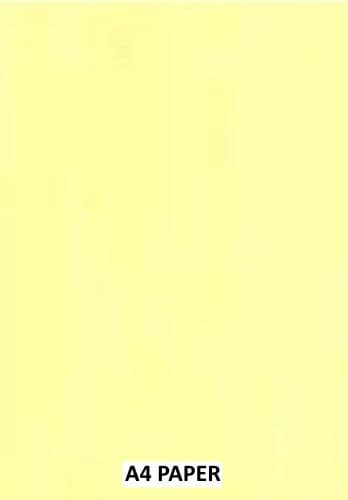 Pastel Yellow 80Gsm Printing Paper X500Pcs