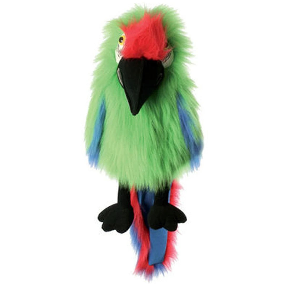 Large Bird Military Macaw Hand Puppet