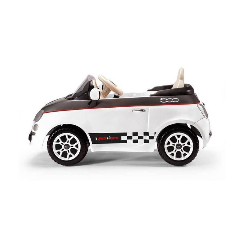 Fiat 500 12V Bianca, Nero