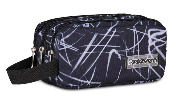 Seven Freethink Boy 3-Zip Pencil Case