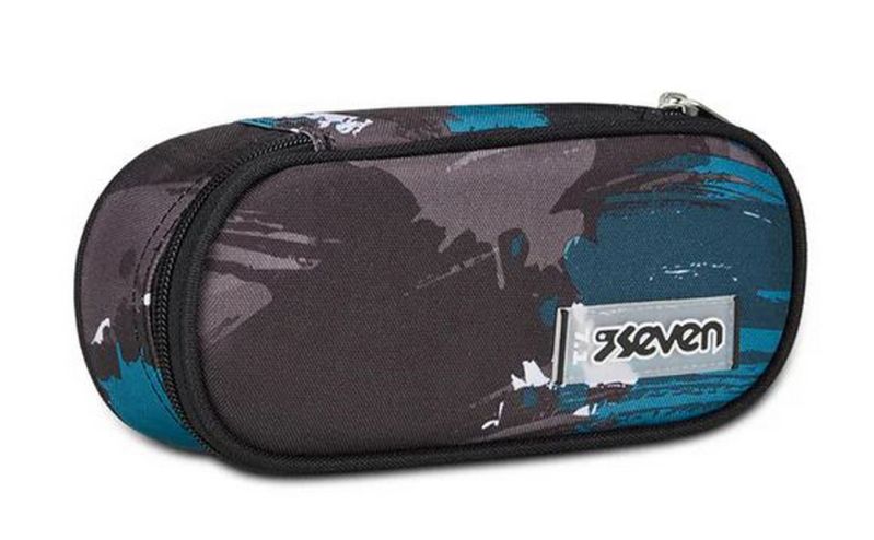 Seven - 1 Zip Oval Pencil Case