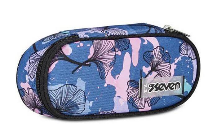 Seven - 1 Zip Oval Pencil Case