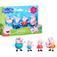 Peppa Pig Peppa's Family of Five Figure Set