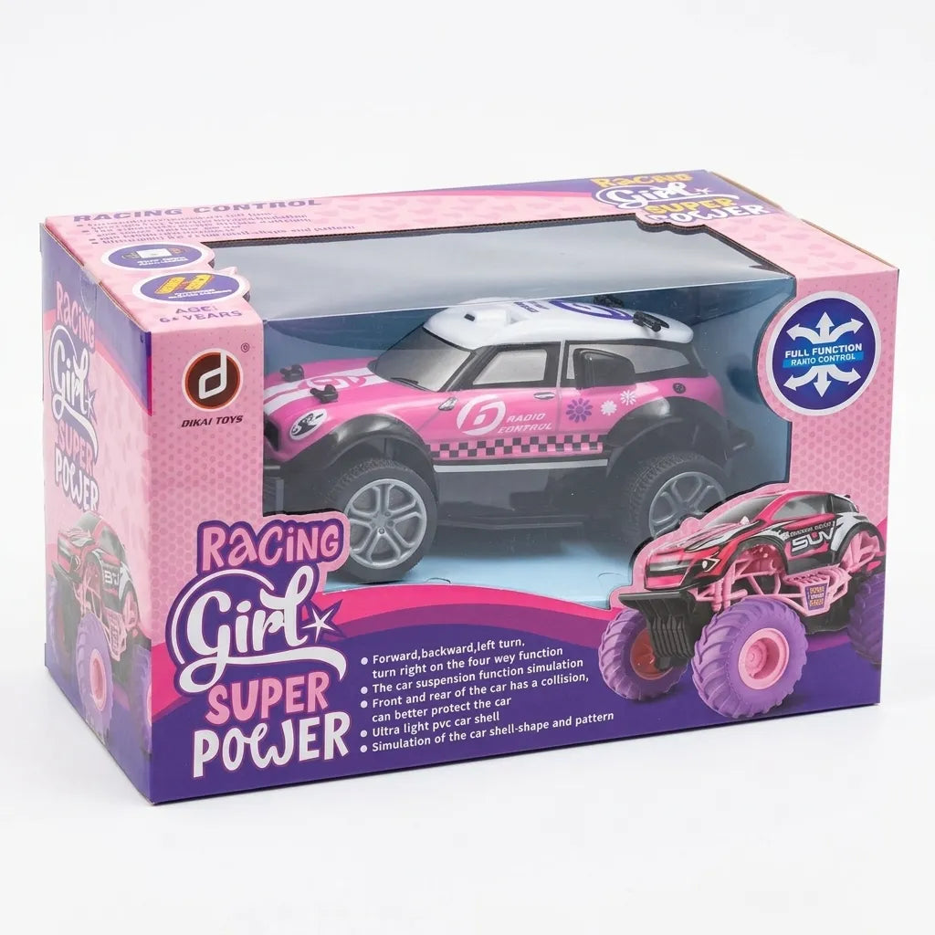 Racing Girl Super Power Pink Radio-Controlled Car