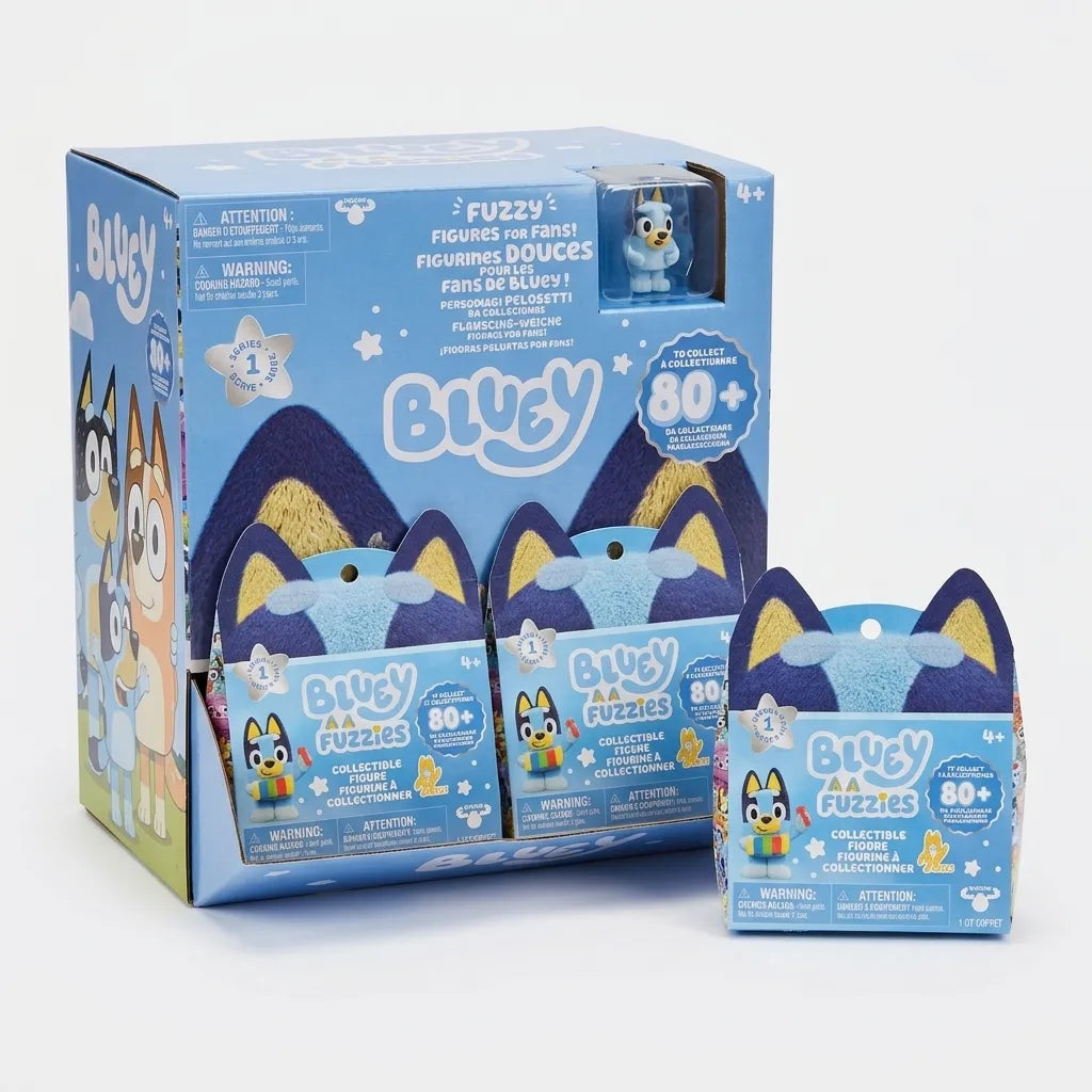 Bluey Fuzzies Series 1 Collectible - x 1Figure