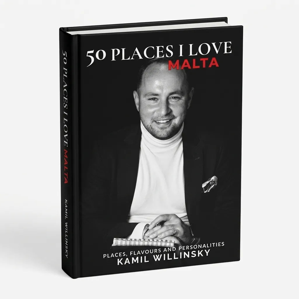 50 Places I Love Malta by Kamil Willinsky