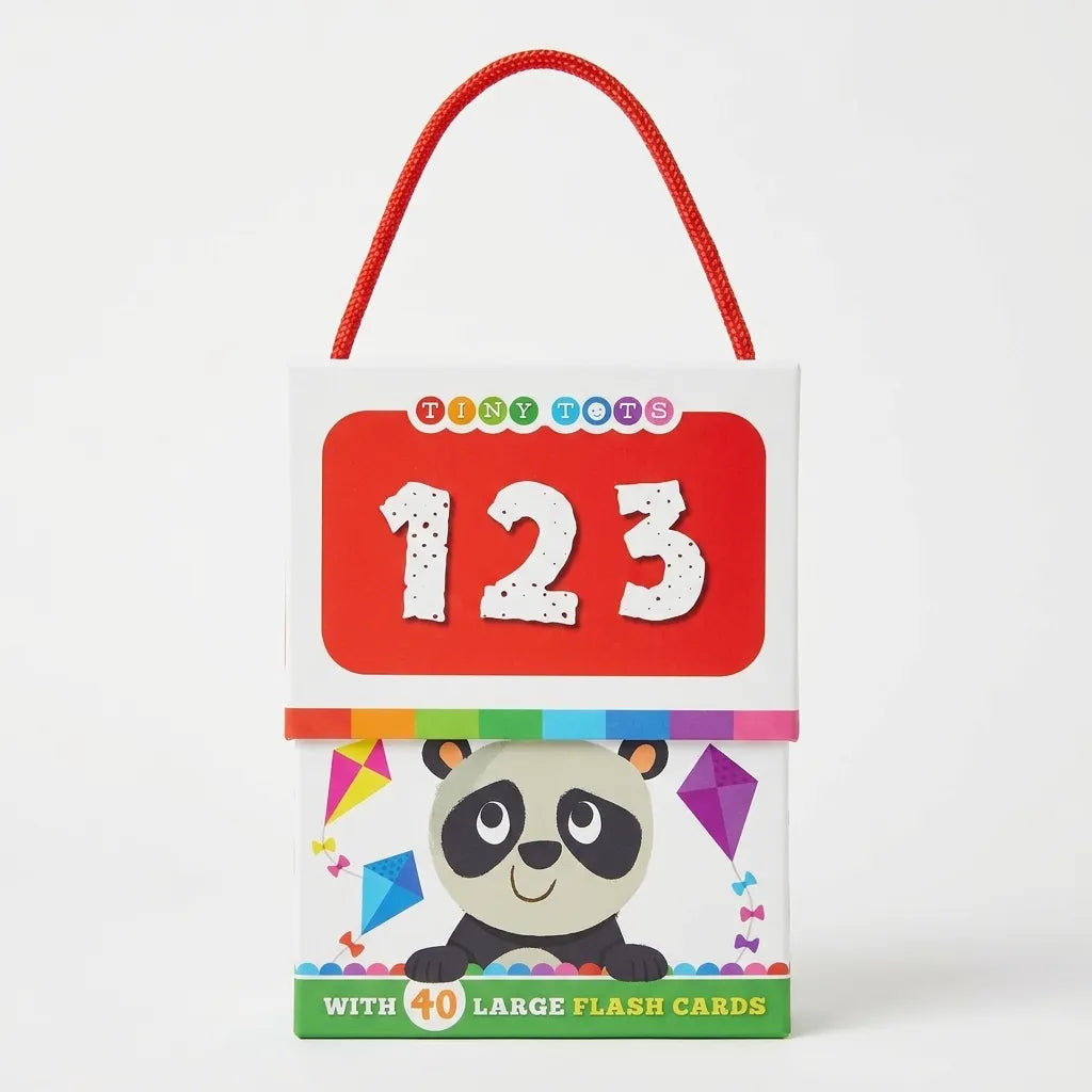 Tiny Tots 123 Large Flash Cards - 40 Cards