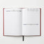 Daily Diary 2027 A5 1 day a page saturday and sunday Half Day