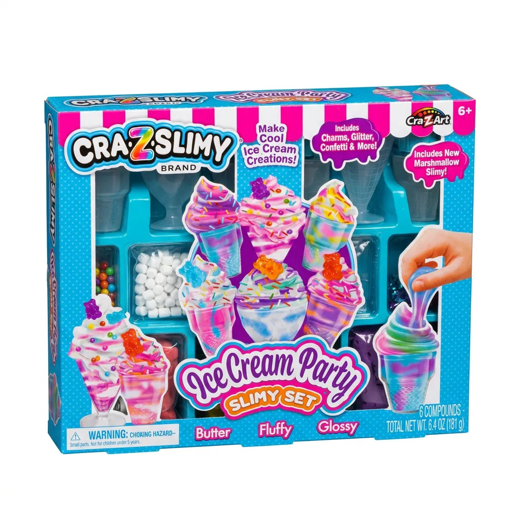 Cra-Z-Slimy Ice Cream Party Slimy Set