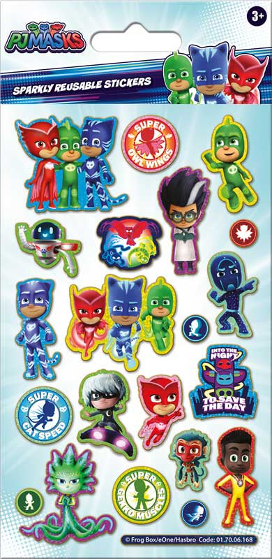 Pj Masks Heroes Foil Stickers