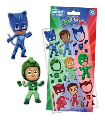 Pj Masks Foam Dress Up Sticker