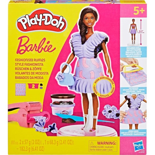 Play-Doh Barbie Fashionista Ruffles Set