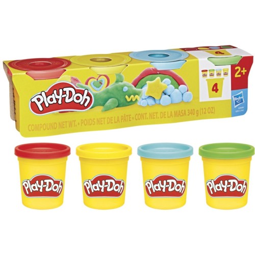 Hasbro Play-Doh Classic Pack x4 pc