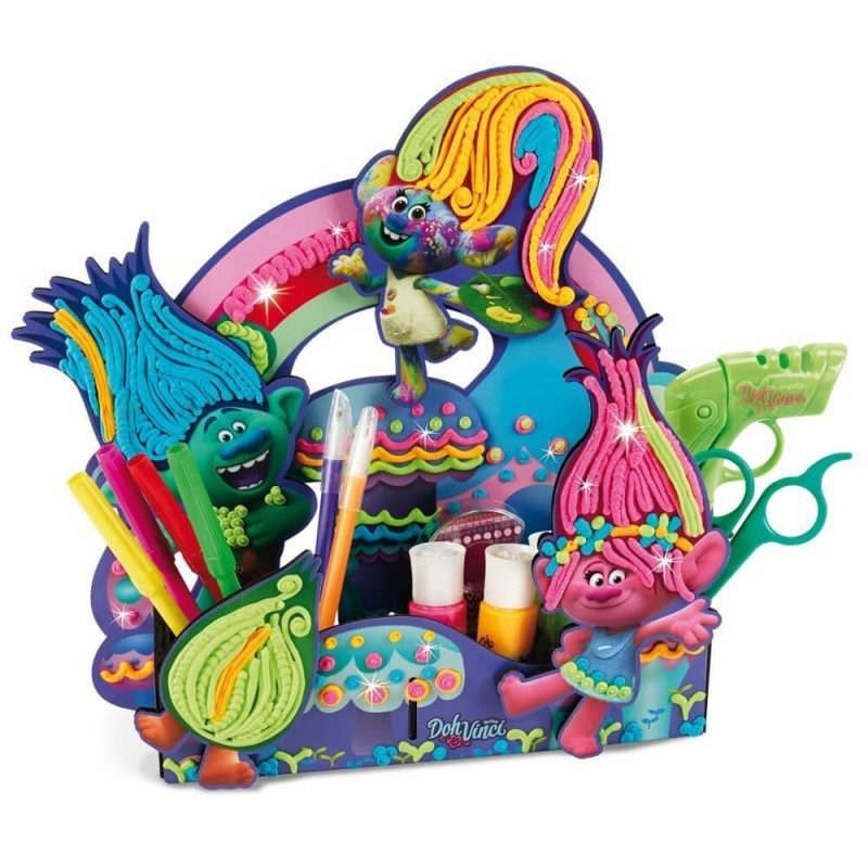 Doh Vinci Trolls Custom Desk Organiser