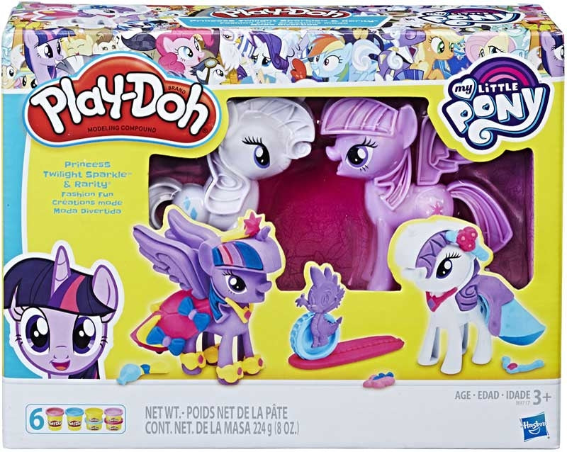 Play-Doh Mlp Princess Twilight Sparkle & Rarity
