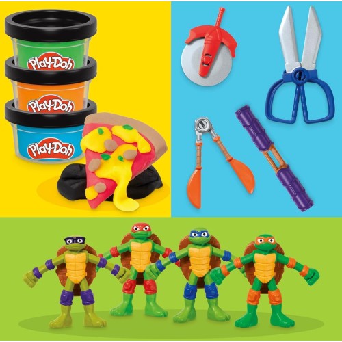 Play-Doh Teenage Mutant Ninja Turtles Cowabunga Creation Playset