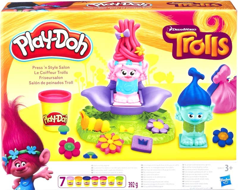 Play-Doh Trolls Press 'N Style Salon