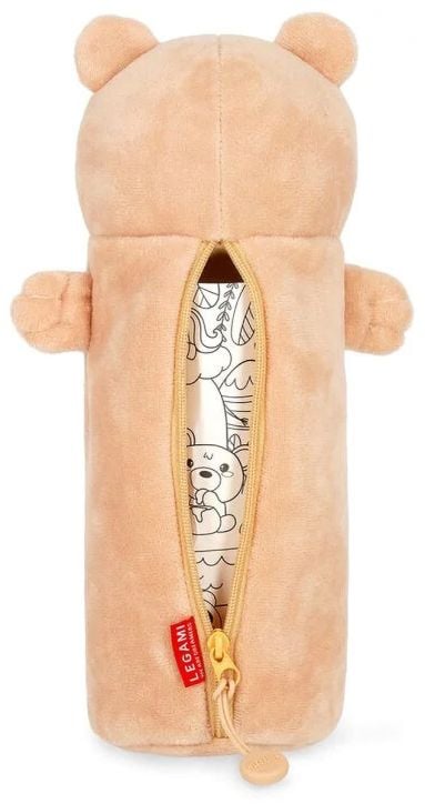 Legami Super Soft Plush Pencil Case Teddy Bear