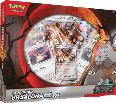 The Pokémon Tcg: Bloodmoon Ursaluna Ex Box