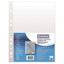 Punched Pockets Clear A4 Plus - 120 Microns - Pkt X25