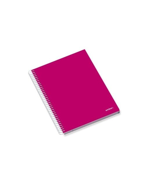 Spiral Bound Lined Notebook A5 x1 colour