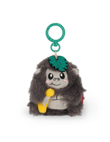 Legami Tiny Super Soft! Gorilla Plush Key Ring - Wild But Kind