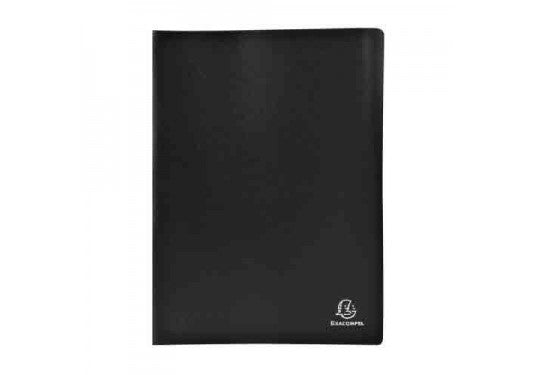 Display Book 20 Pockets 40 Views Black