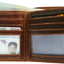 Maverick New Men Leather Brown  Wallet with 2 Bill Compartments