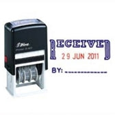 Stamp Dater With Received Self Inker