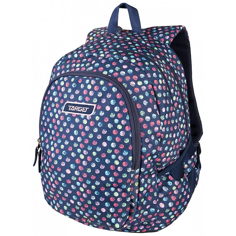 Backpack Large 2 Zip fit A4 Duel Confetti Jeans