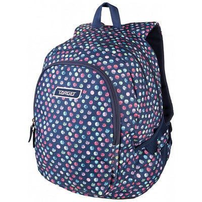 Backpack Large 2 Zip fit A4 Duel Confetti Jeans