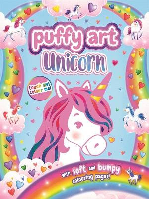 Puffy Art Unicorn - Colouring Book