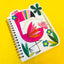 Flamingo Shaped Wirebound Notebook