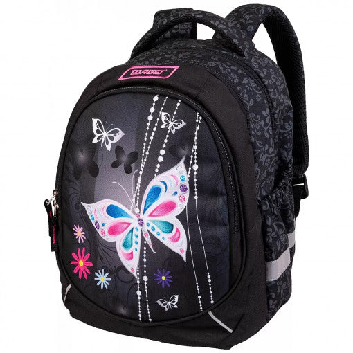 Backpack 2 Zip Superlight Soft Jewel Butterfly