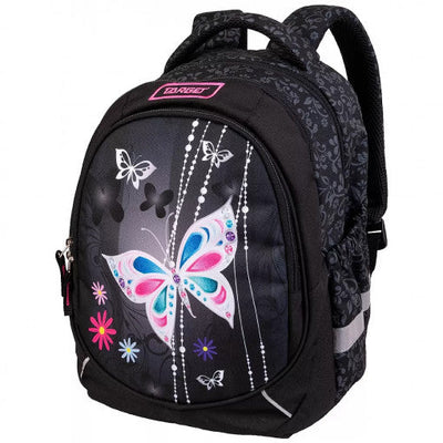 Backpack 2 Zip Superlight Soft Jewel Butterfly
