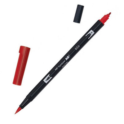 Tombow Dual Brush Pen 856 Chinese Red