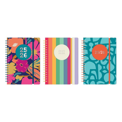 School Diary spiral 1 Day A Page - August 2025 To July 2026