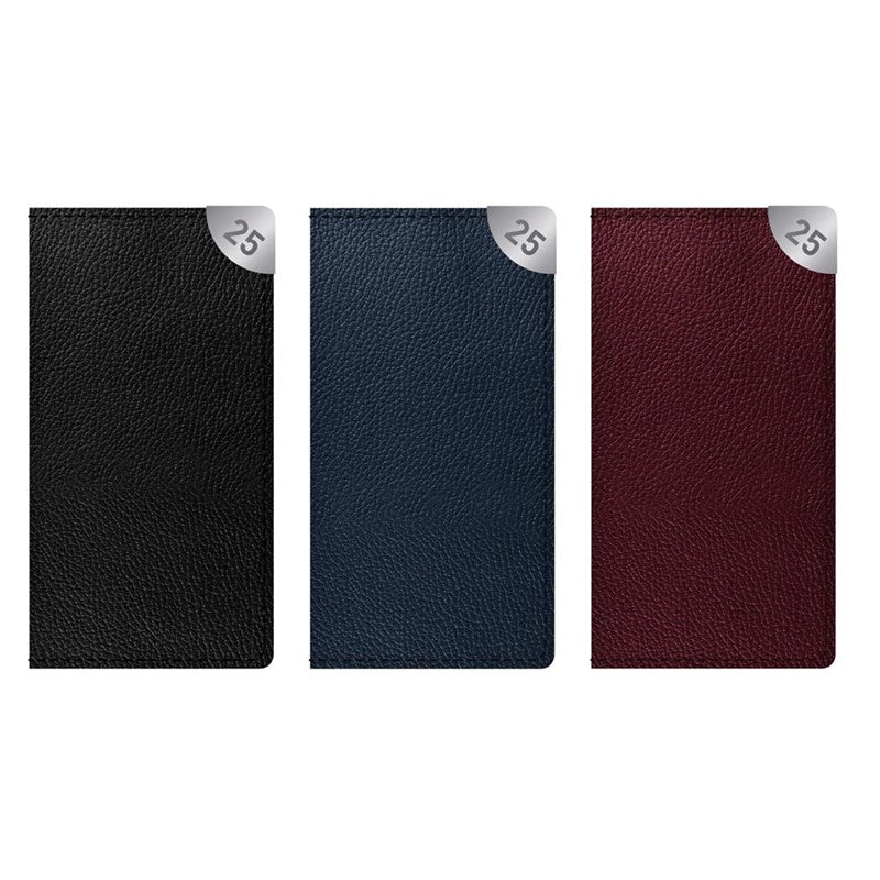 Padded 2025 Slim Diary One Week On 2 Pgs X 1Pc 