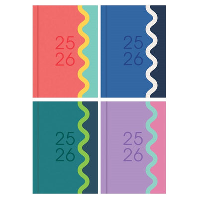 Hard Cover School Diary A5 One Day A Page - August 2025 To July 2026