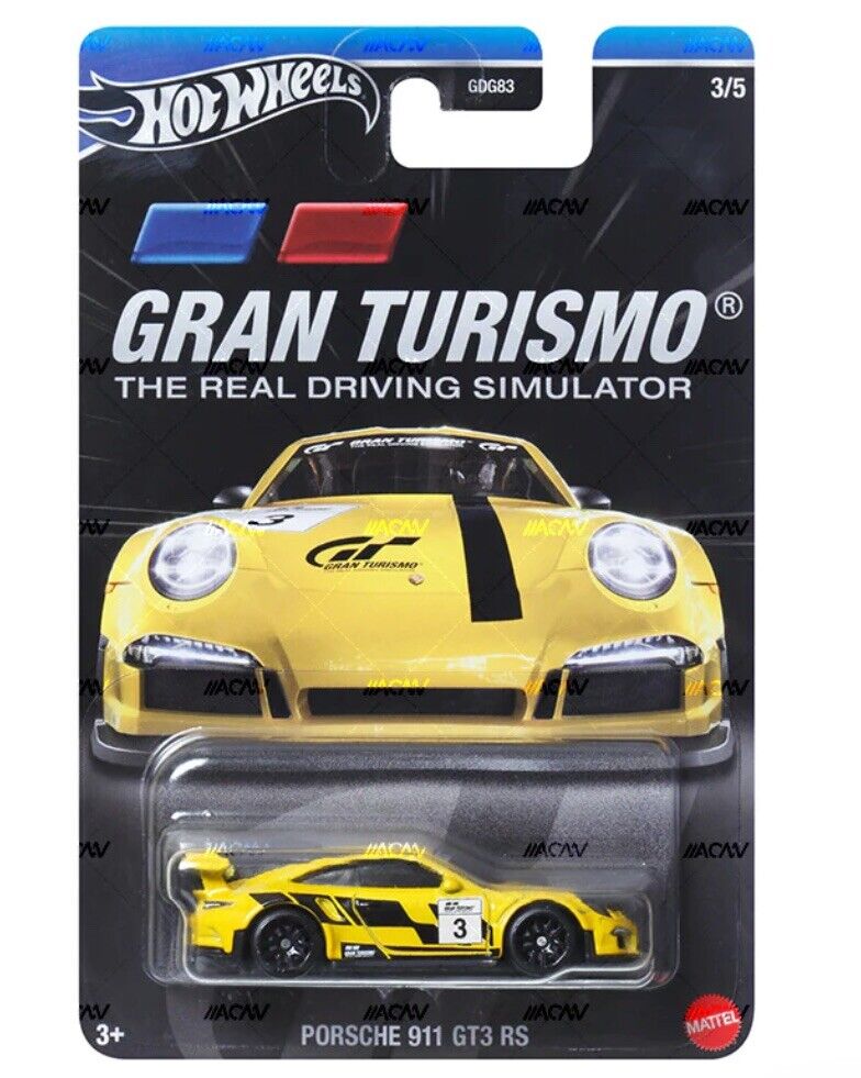 Hot Wheels Granturismo Porsche 911 Gt3 Rs 