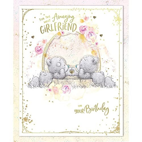 Me To You Bear Amazing Girlfriend Boxed Birthday Card - 21 x 26cm