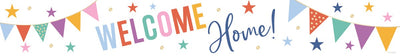 Welcome Home - Party Banner 2.74m