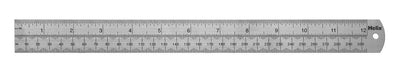 Steel Metal Ruler Inch And Cm - 30cm long