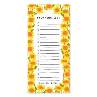 Floral Design Shopping List Pad
