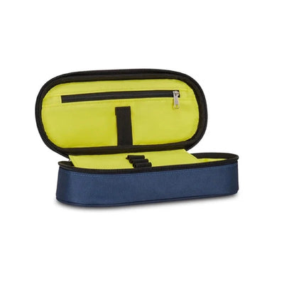 Seven oval Plus Blue Pencil Case
