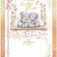 Bears Drinking Tea Mum Luxury Handmade Mother's Day Card With Keepsake Box