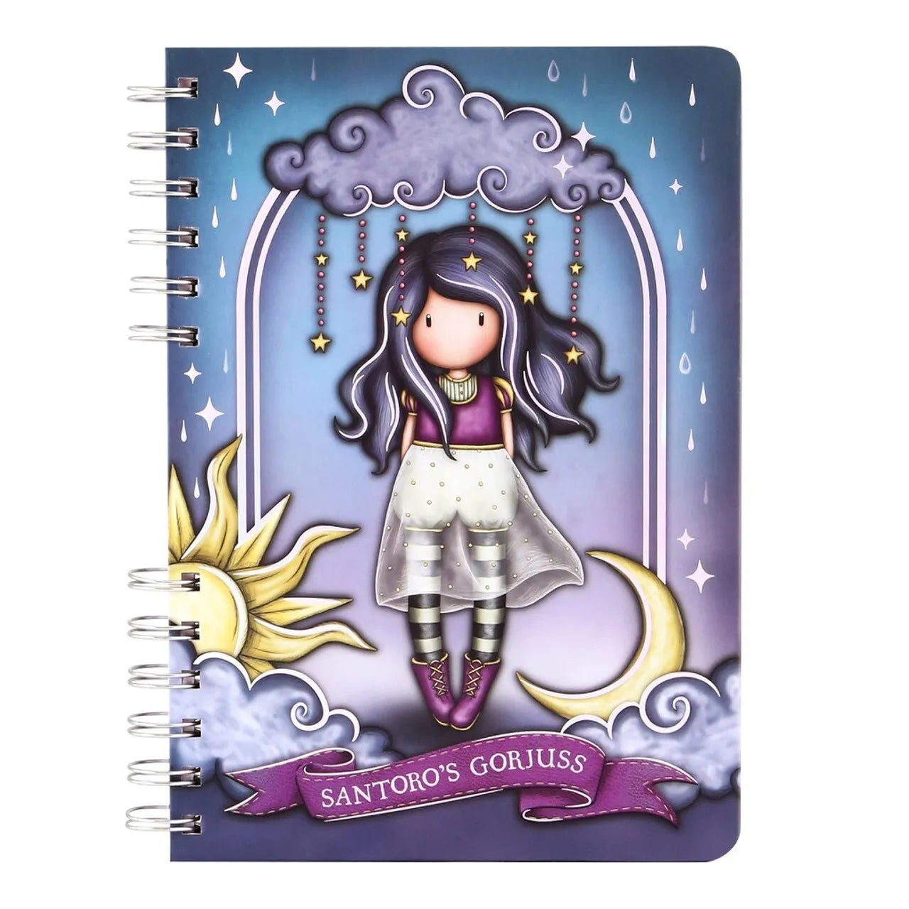 Santoro Gorjuss Spiral Notebook - Little Storm