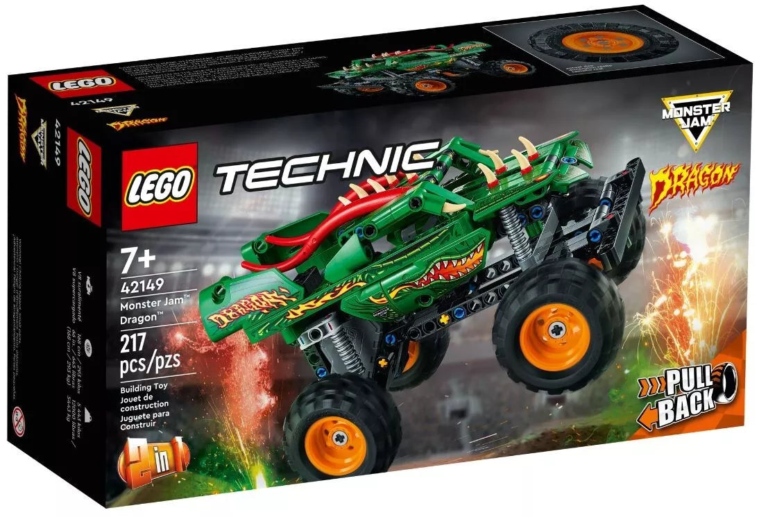 Lego Technic Monster Jam Dragon - 42149