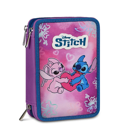 Seven Lilo & Stitch You Are Magical 3-Zip Pencil Case Filled